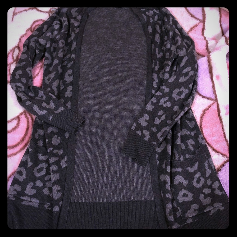Torrid Leopard Print Cardigan